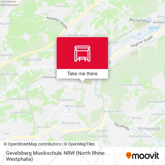 Карта Gevelsberg Musikschule