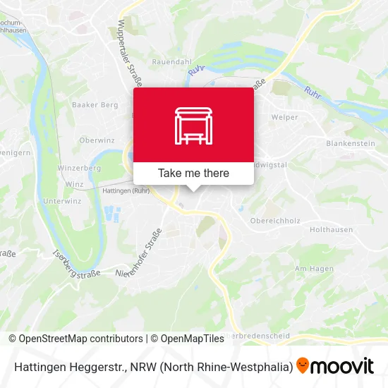 Карта Hattingen Heggerstr.