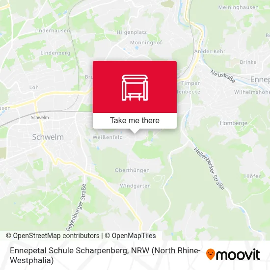 Ennepetal Schule Scharpenberg map