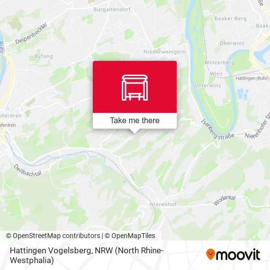Карта Hattingen Vogelsberg