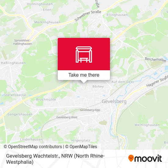 Gevelsberg Wachtelstr. map