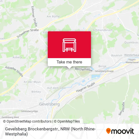 Карта Gevelsberg Brockenbergstr.