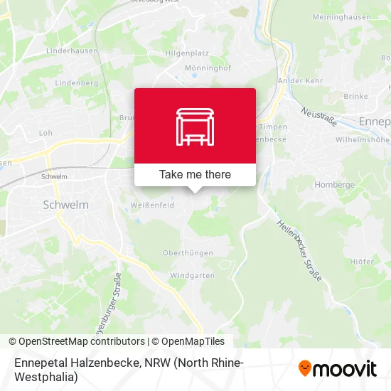 Карта Ennepetal Halzenbecke