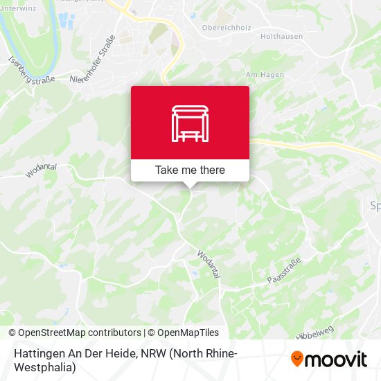 Hattingen An Der Heide map