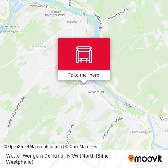 Wetter Wengern Denkmal map