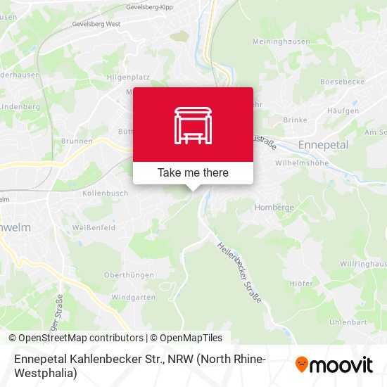 Ennepetal Kahlenbecker Str. map