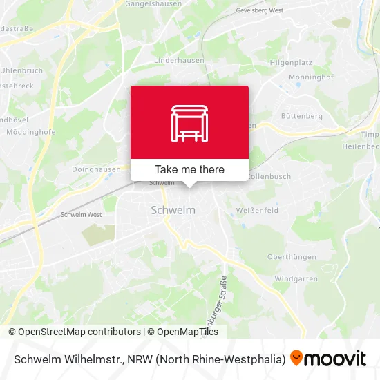 Карта Schwelm Wilhelmstr.