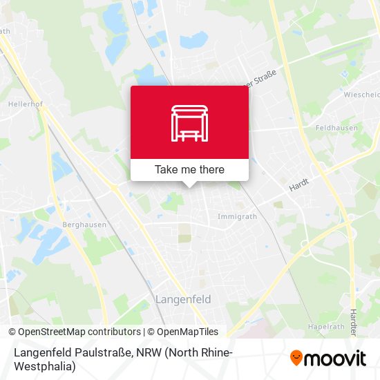 Langenfeld Paulstraße map