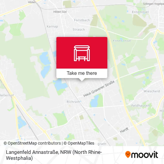 Карта Langenfeld Annastraße