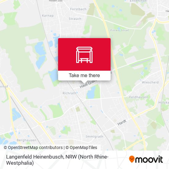 Langenfeld Heinenbusch map