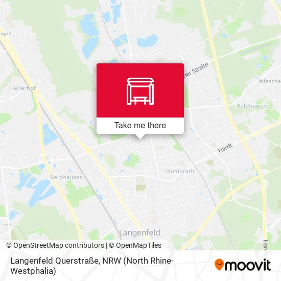 Карта Langenfeld Querstraße