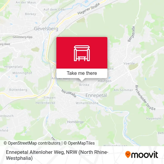 Ennepetal Altenloher Weg map