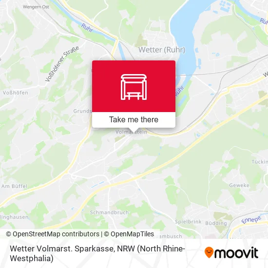 Карта Wetter Volmarst. Sparkasse