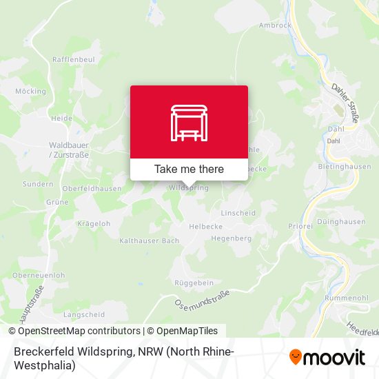 Карта Breckerfeld Wildspring
