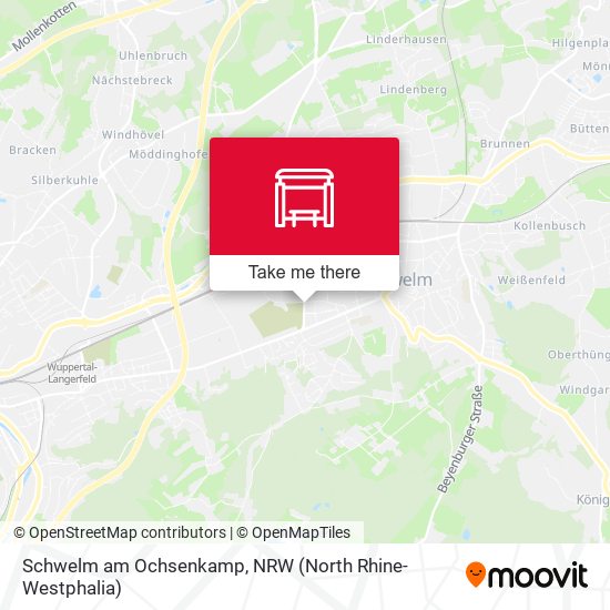 Schwelm am Ochsenkamp map