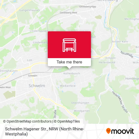 Карта Schwelm Hagener Str.