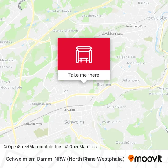 Карта Schwelm am Damm