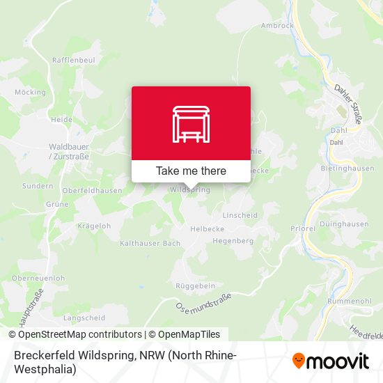 Карта Breckerfeld Wildspring