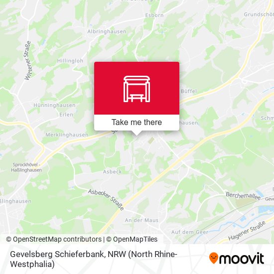 Gevelsberg Schieferbank map