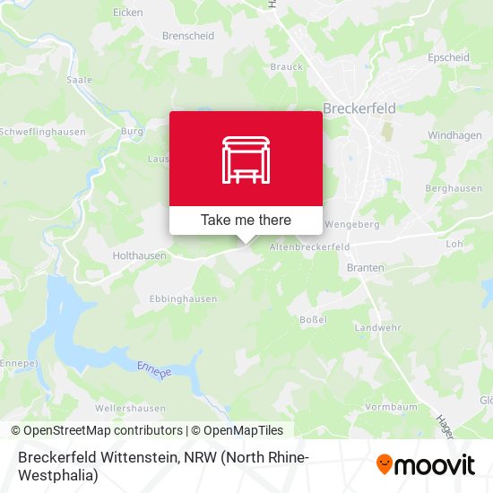 Breckerfeld Wittenstein map