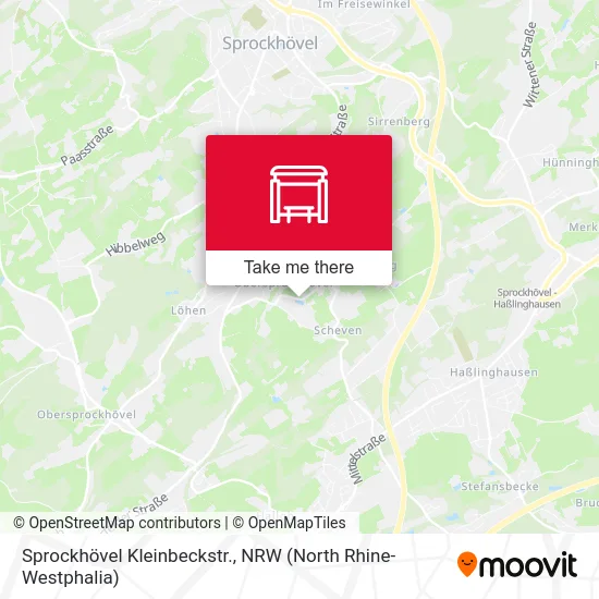 Sprockhövel Kleinbeckstr. map