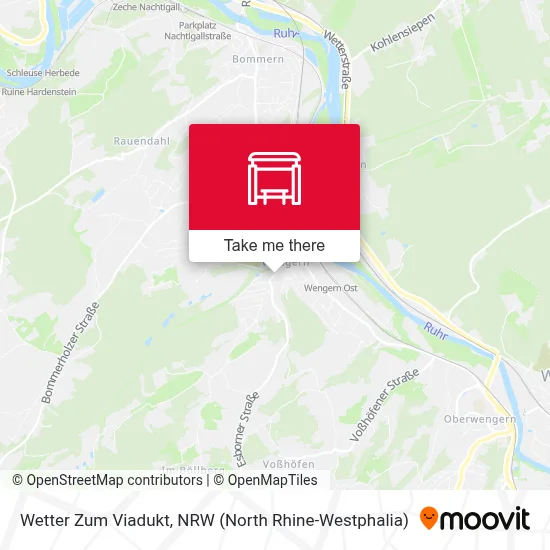 Wetter Zum Viadukt map