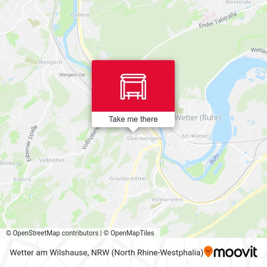 Wetter am Wilshause map