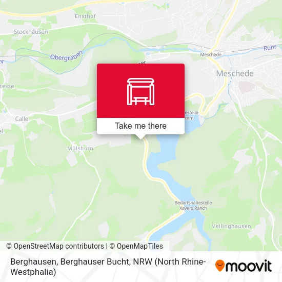Карта Berghausen, Berghauser Bucht