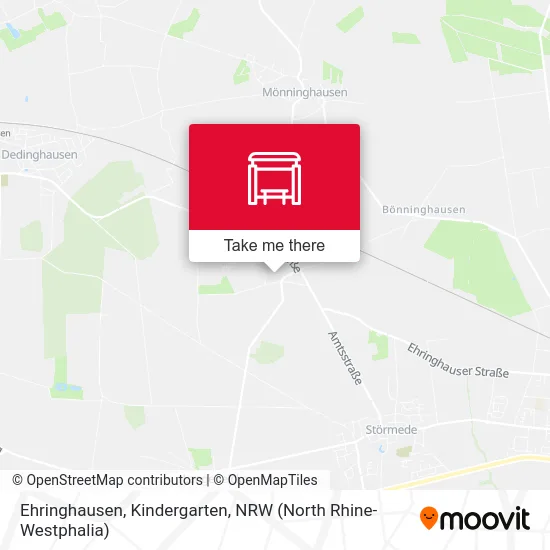 Ehringhausen, Kindergarten map