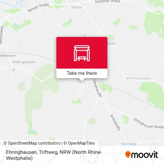 Карта Ehringhausen, Triftweg