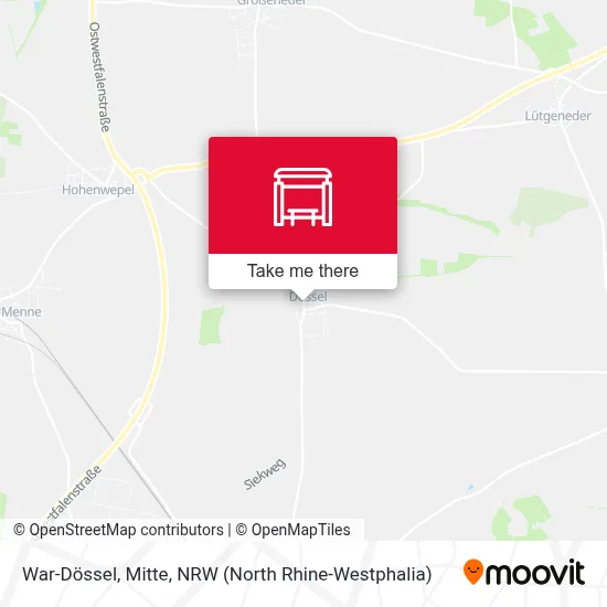 War-Dössel, Mitte map