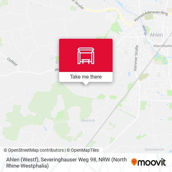 Ahlen (Westf), Severinghauser Weg 98 map