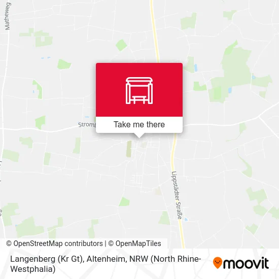 Langenberg (Kr Gt), Altenheim map