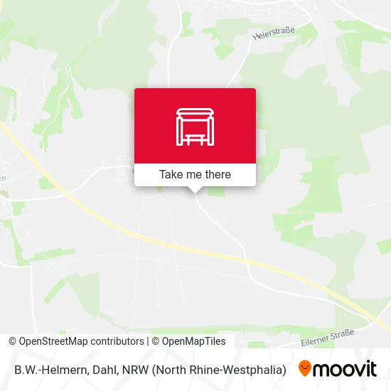B.W.-Helmern, Dahl map
