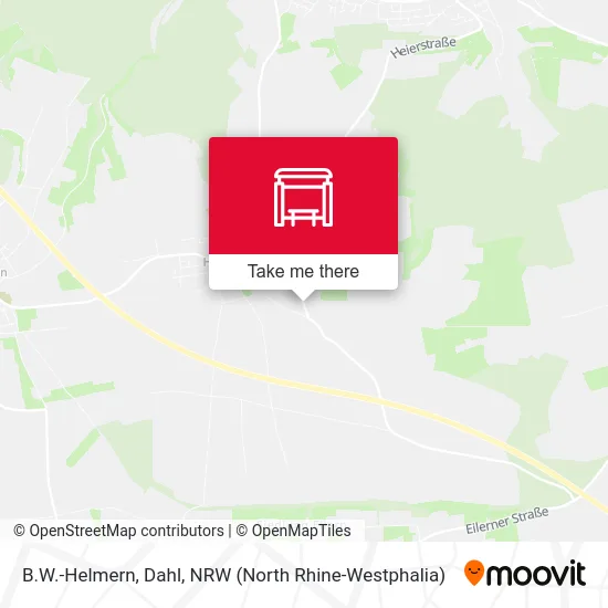 B.W.-Helmern, Dahl map