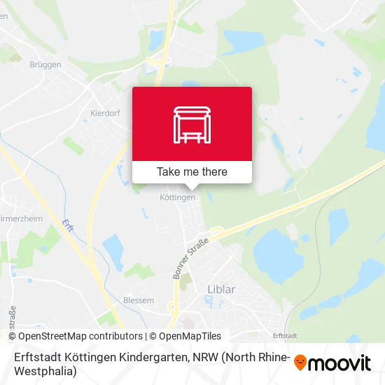 Карта Erftstadt Köttingen Kindergarten