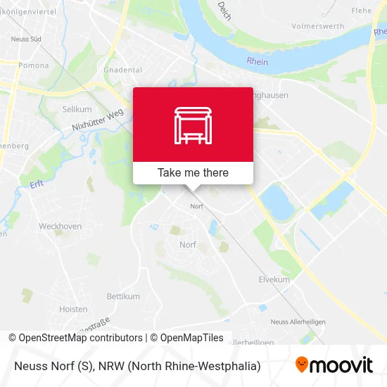 Neuss Norf (S) map