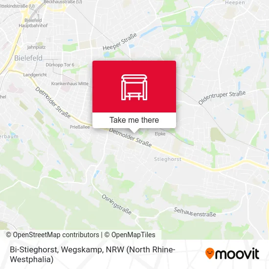 Bi-Stieghorst, Wegskamp map