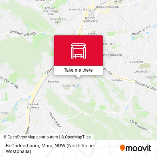 Bi-Gadderbaum, Mara map