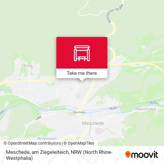 Карта Meschede, am Ziegeleiteich