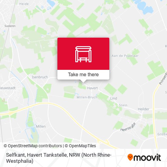 Selfkant, Havert Tankstelle map