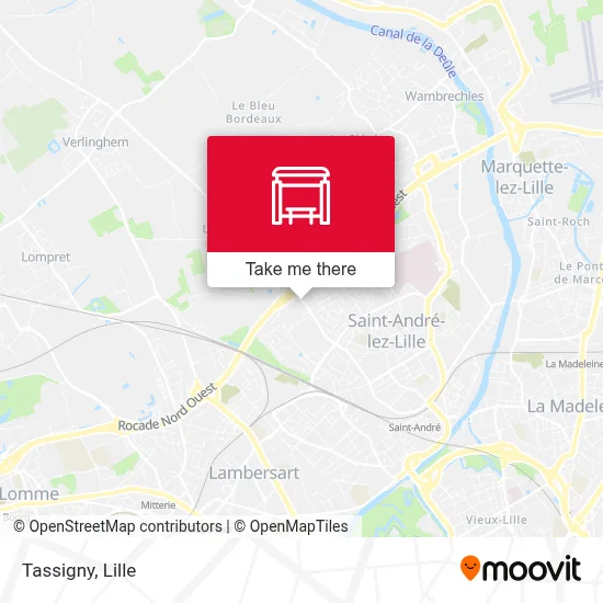 Tassigny map