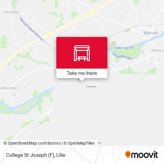 College St Joseph (F) map