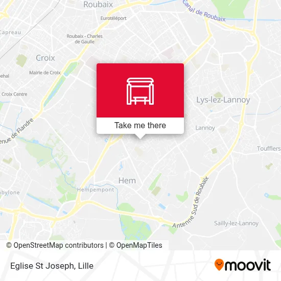 Eglise St Joseph map