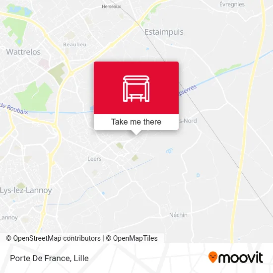Porte De France map