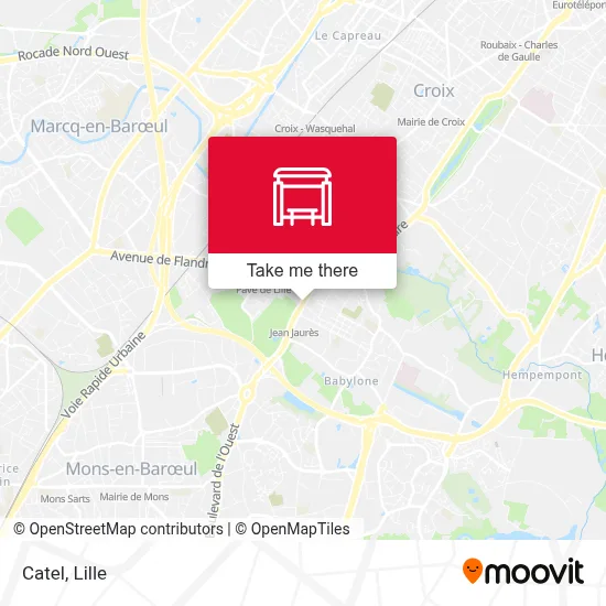 Catel map