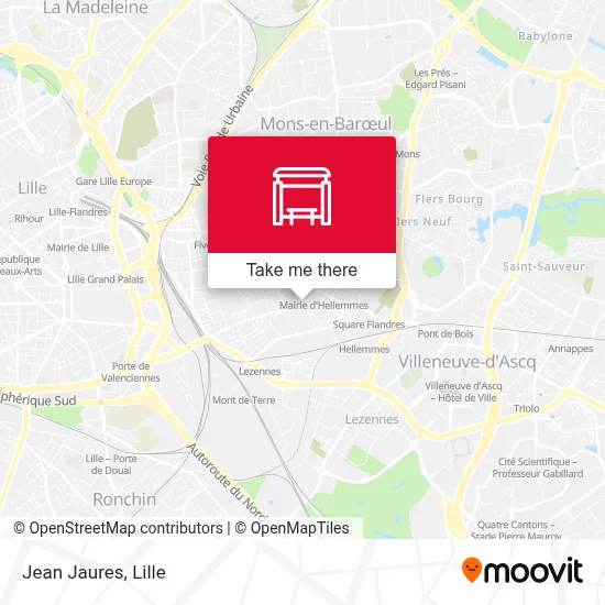 Jean Jaures map