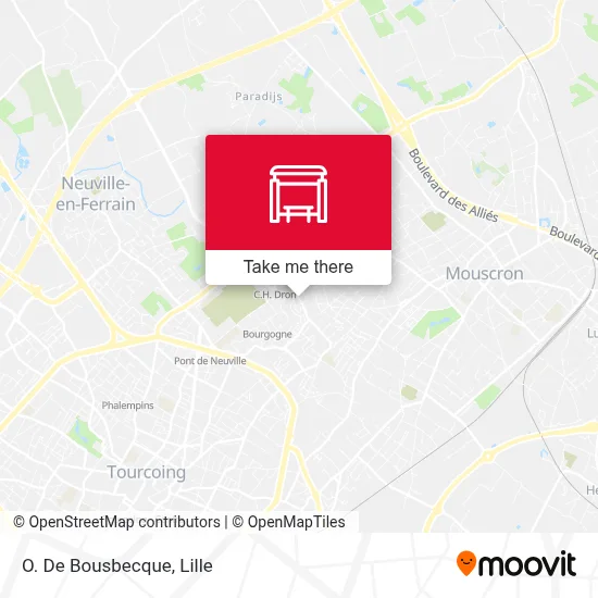 O. De Bousbecque map