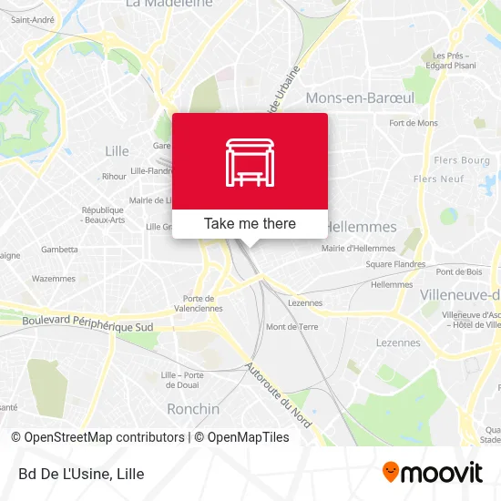 Bd De L'Usine map