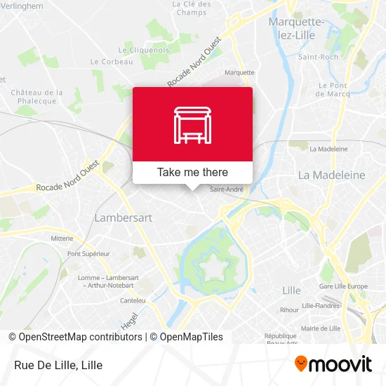 Rue De Lille map